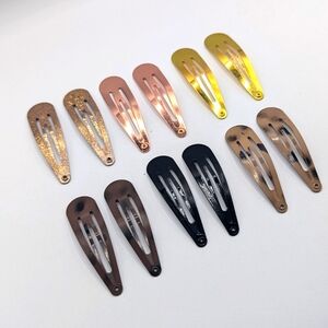 Set of 12 hair clips